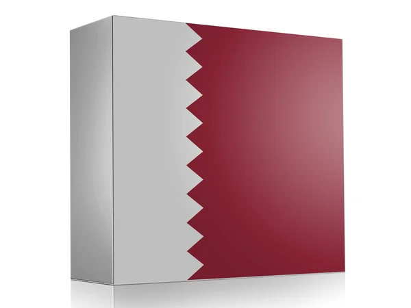 Katar bayrağı — Stok fotoğraf