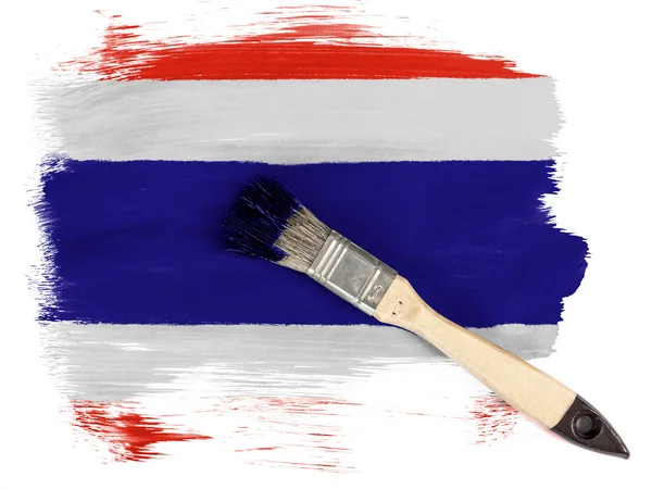 De Thaise vlag — Stockfoto