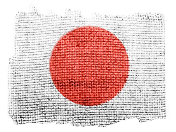 La bandera de Japón — Foto de Stock