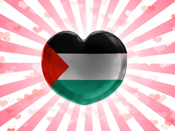 Filistin bayrağı — Stok fotoğraf