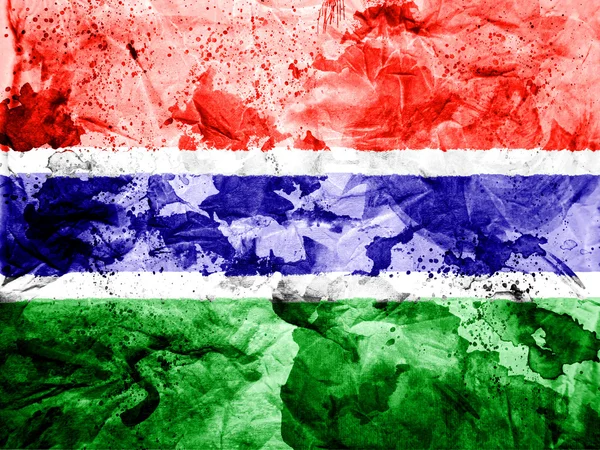 La bandera de Gambia —  Fotos de Stock