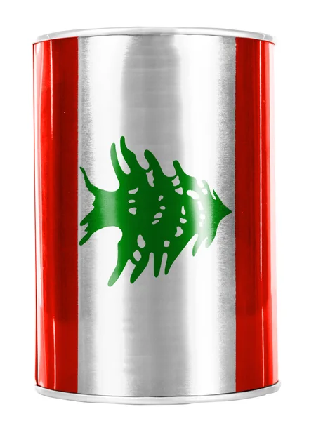 The Lebanese flag — Stock Photo, Image