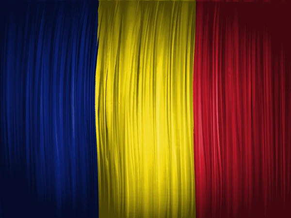 La bandiera della Romania — Foto Stock