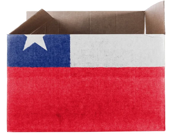 The Chile flag — Stock Photo, Image