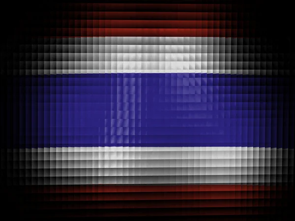 The Thai flag — Stock Photo, Image