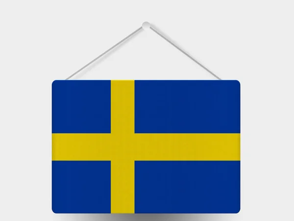 스웨덴 국기 — 스톡 사진