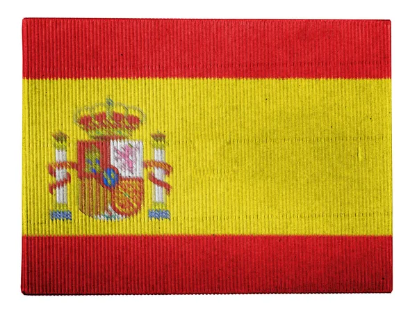 A bandeira espanhola — Fotografia de Stock