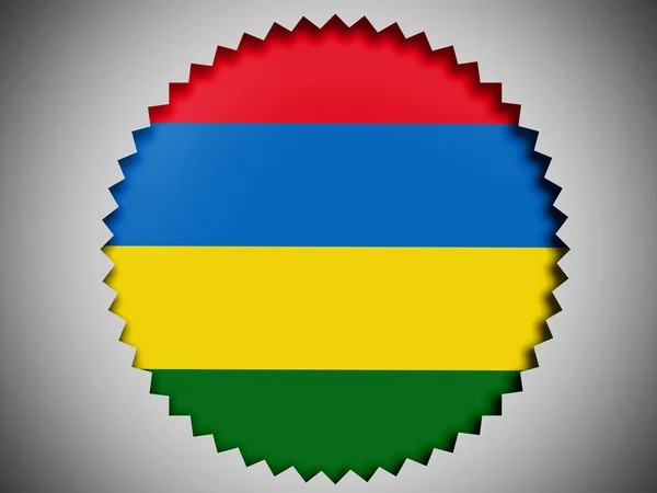 Mauritania flag — Stock Photo, Image