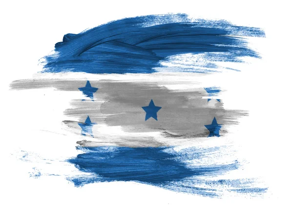 Bandeira hondurenha — Fotografia de Stock