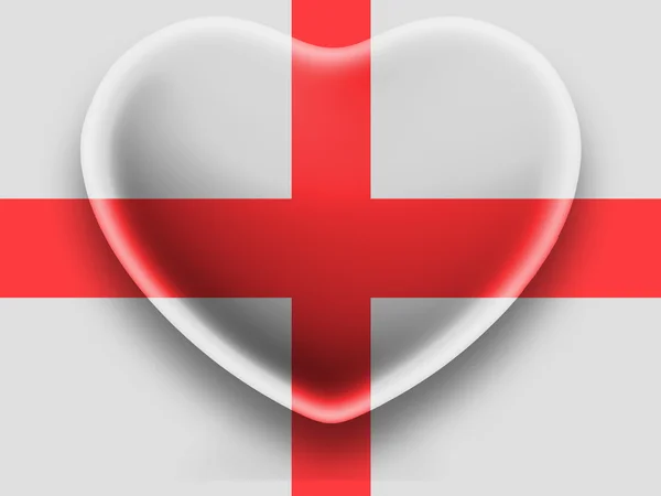 Англия. Английский флаг — стоковое фото