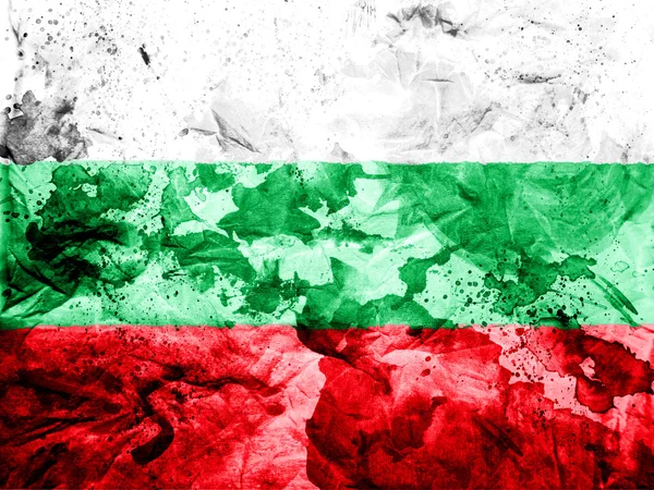 La bandera búlgara — Foto de Stock