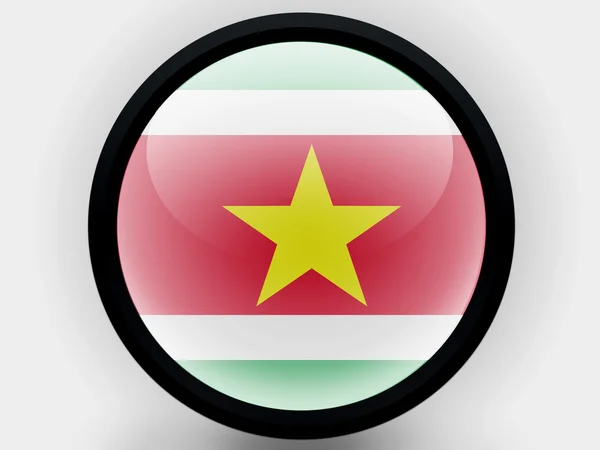 Surinamesische Flagge — Stockfoto