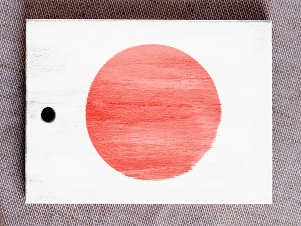 The Japan flag — Stock Photo, Image