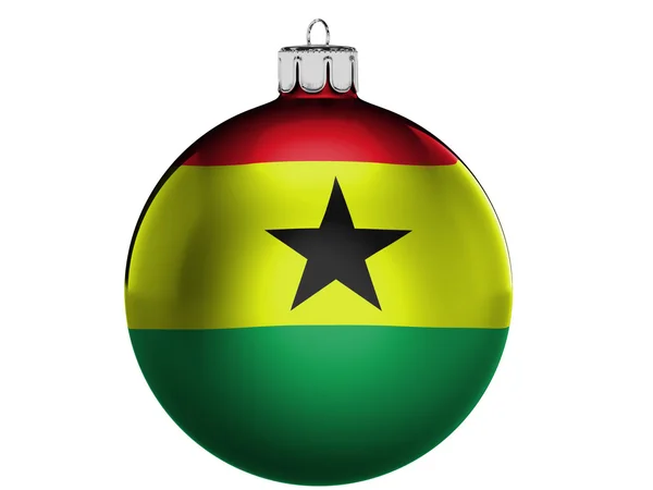 The Ghana flag — Stock Photo, Image