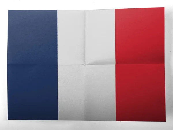 The French flag — Stock Photo, Image