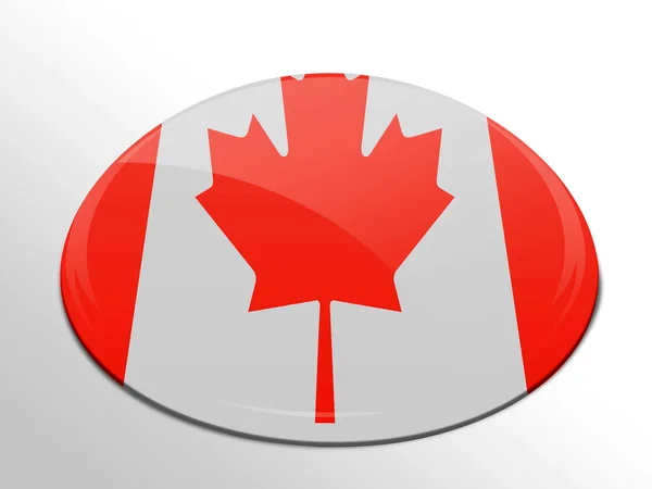 The Canadian flag — Stock Photo, Image