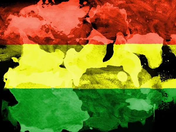 The Bolivian flag — Stock Photo, Image
