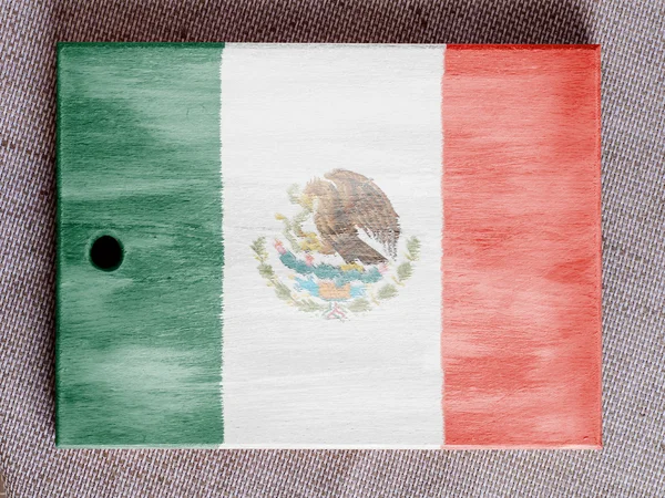 La bandera mexicana — Foto de Stock