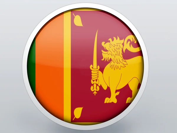 斯里兰卡国旗 — 图库照片