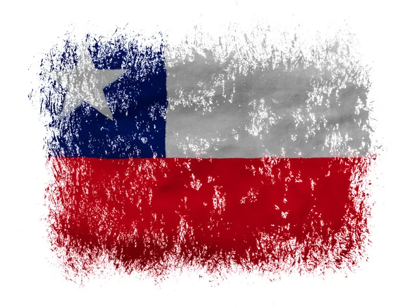 La bandiera cilena — Foto Stock