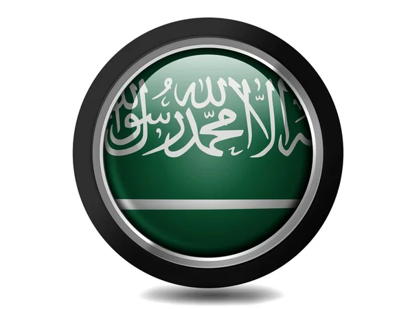 Saudi-arabische Flagge — Stockfoto