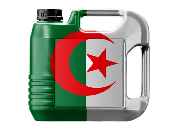 The Algerian flag — Stock Photo, Image