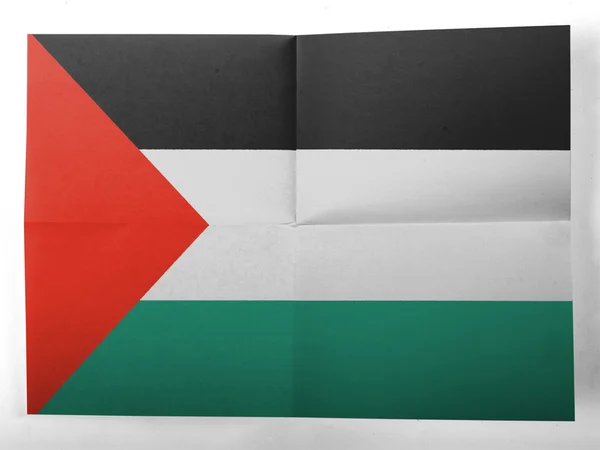 Bandeira palestiniana — Fotografia de Stock