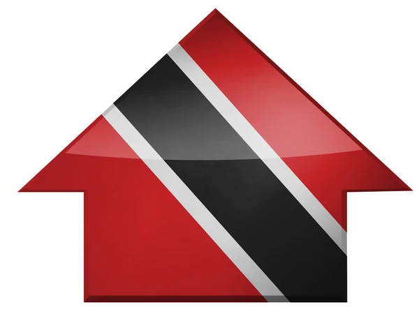 Trinidad e Tobago Bandiera — Foto Stock