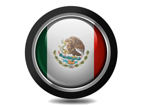 Μεξικανικής σημαία — Φωτογραφία Αρχείου