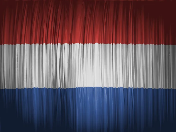 Flaggan Nederländerna — Stockfoto