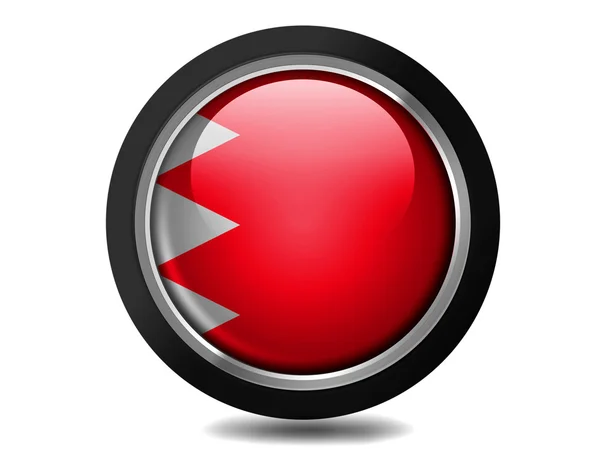 Bahrain. Bahraini flag — Stock Photo, Image