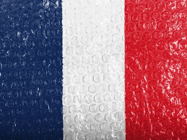 La bandera francesa — Foto de Stock