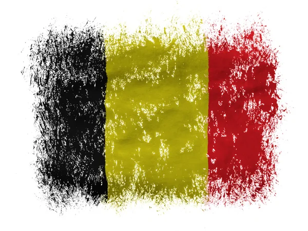 Le drapeau belge — Photo