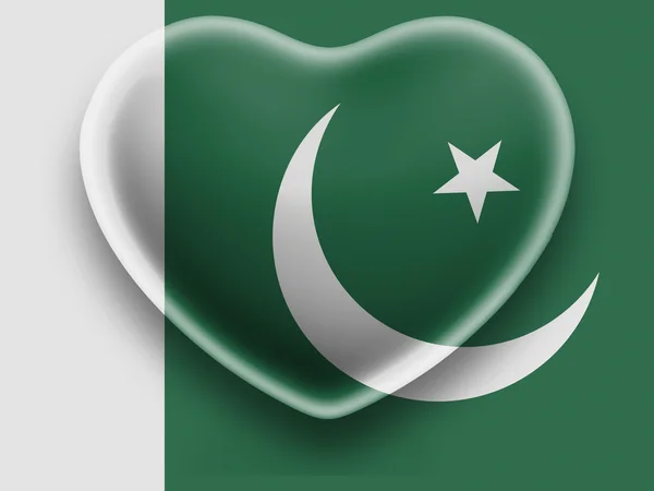 パキスタンの旗 — ストック写真