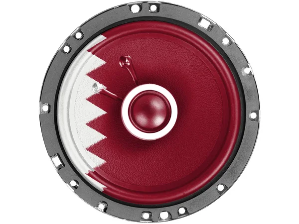 The Qatari flag — Stock Photo, Image