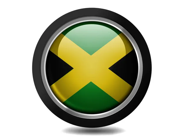 Jamaica vlag — Stockfoto