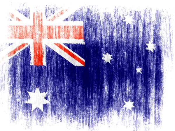 Le drapeau australien — Photo