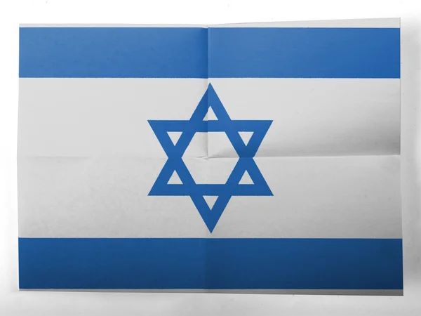 Izraelská vlajka — Stock fotografie