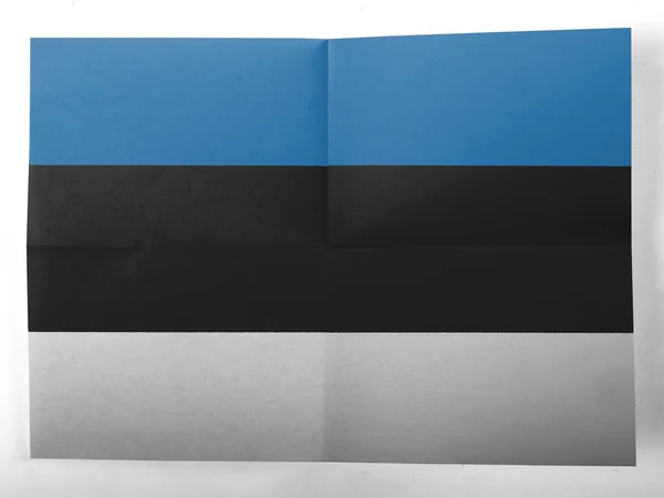 La bandiera estone — Foto Stock