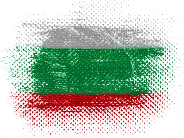 Le drapeau bulgare — Photo
