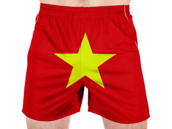 Vietnamesiska flagg — Stockfoto