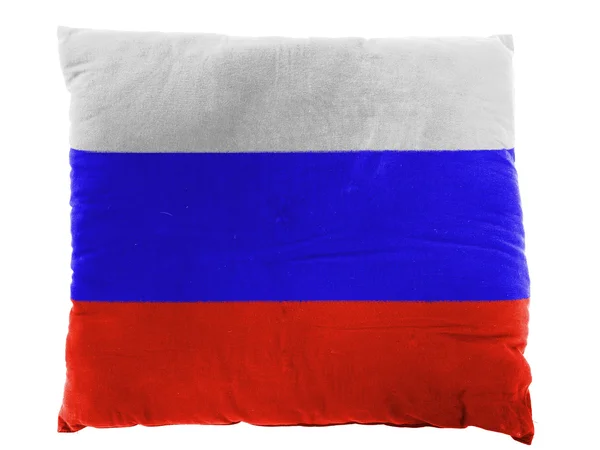 Die russische Flagge — Stockfoto