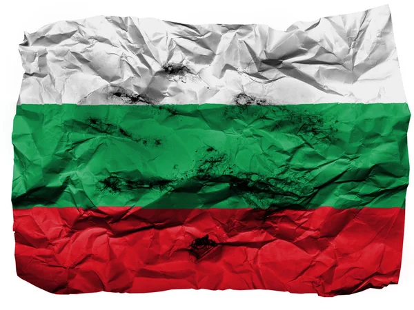 Bulgarisk flagg — Stockfoto