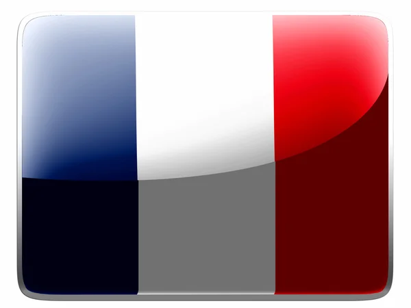 The French flag — Stock Photo, Image