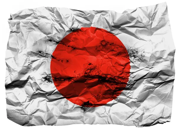 La bandera de Japón — Foto de Stock