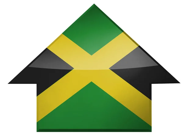 Jamaica vlag — Stockfoto