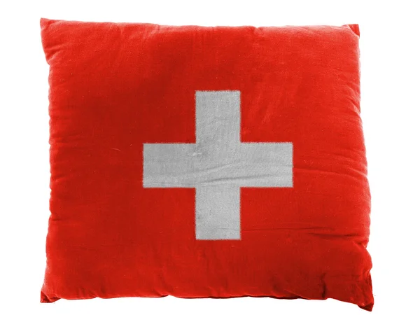 Le drapeau suisse — Photo
