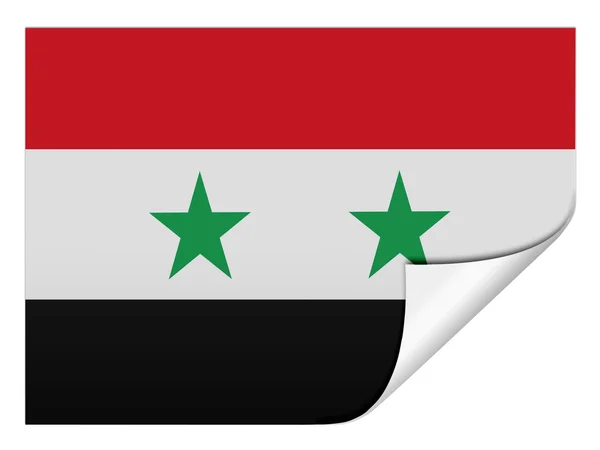 La bandera de Siria —  Fotos de Stock