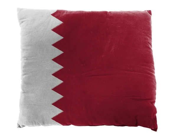 The Qatari flag — Stock Photo, Image