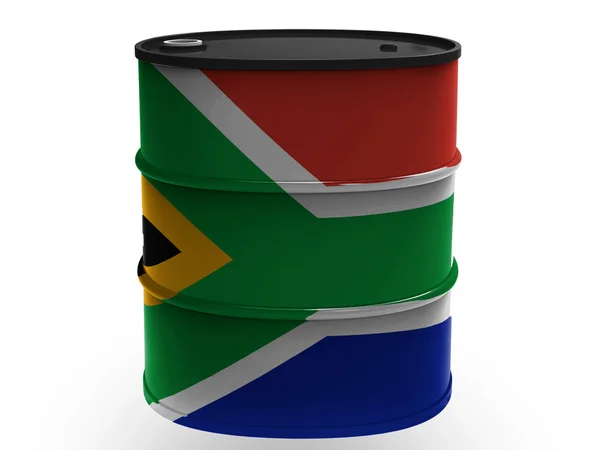 South African flag — Stock Photo, Image